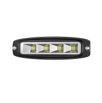 72W  LED Boat - 9-60 VOLTS - spreader Light - Emmitt Color: White  - Black casing  - WK-72BW - AZLED